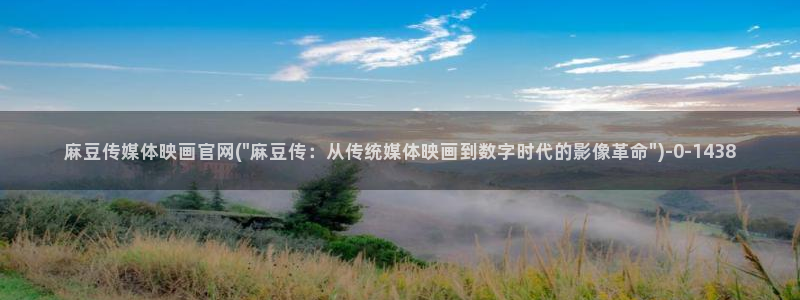 麻豆视频 推荐页面